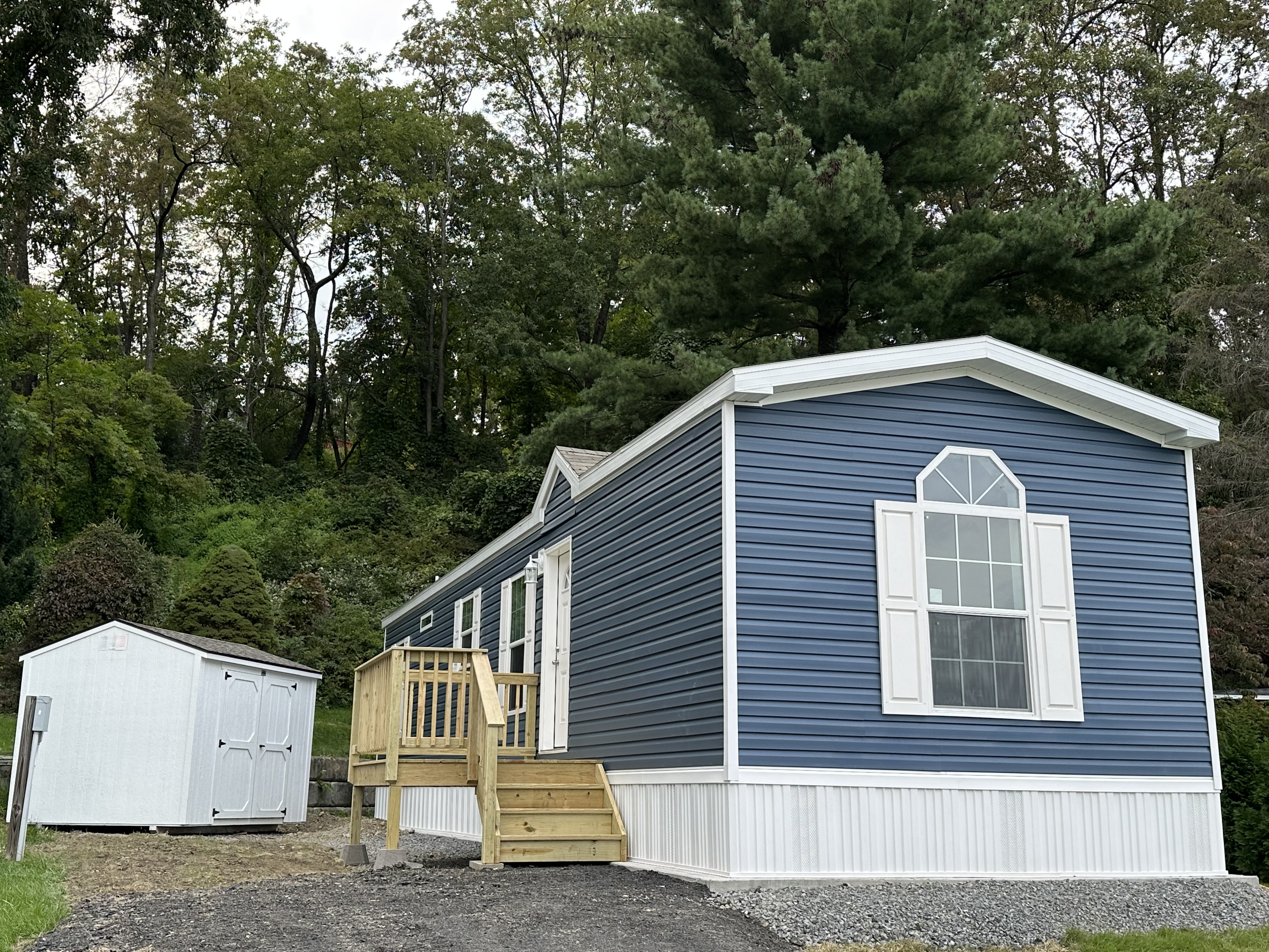 Community home exterior