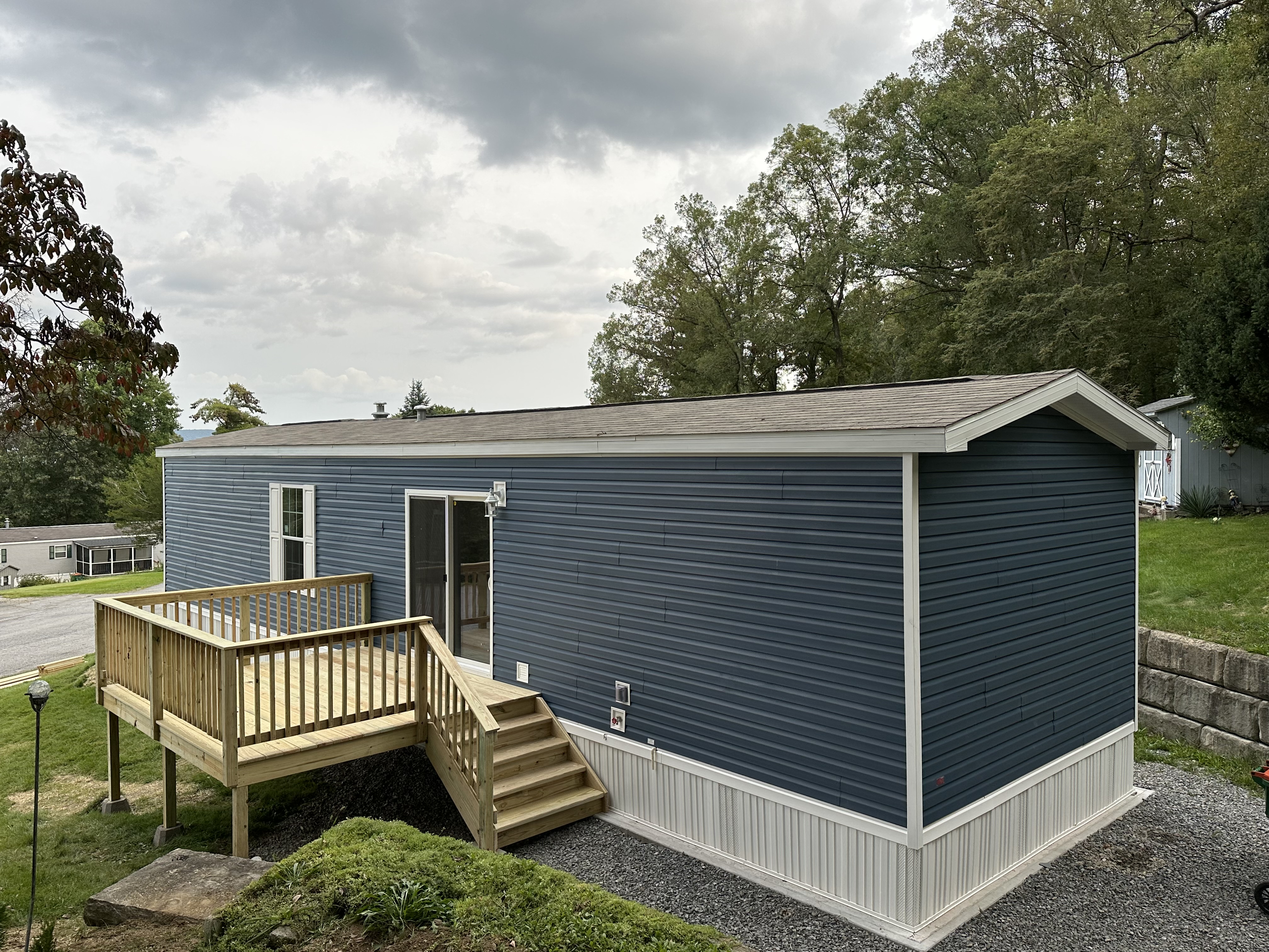 Community home exterior